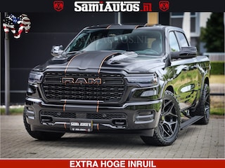 Dodge Ram LIMITED SPORT H.O 540HP 706Nm | Massage + Full Option | De Meest Luxe en Volle Pick-Up in zijn Klasse | Comfortabele Dubbele Cabine met Royale 5 Zitplaatsen | BPM vrij | Nu Leverbaar uit Voorraad | Voorraad Nr 2355 - 5149