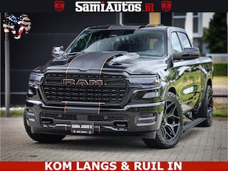 Dodge Ram LIMITED SPORT H.O 540HP 706Nm | Massage + Full Option | De Meest Luxe en Volle Pick-Up in zijn Klasse | Comfortabele Dubbele Cabine met Royale 5 Zitplaatsen | BPM vrij | Nu Leverbaar uit Voorraad | Voorraad Nr 2355 - 5149