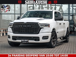 Dodge Ram SPORT LIMITED H.O 540PK 706Nm | Massage + Full Option | De Meest Luxe en Volle Pick-Up in zijn Klasse | Comfortabele Dubbele Cabine met Royale 5 Zitplaatsen | BPM vrij | Nu Leverbaar uit Voorraad | Voorraad Nr 2336 - 7700