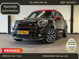 Mini Countryman 1.6 John Cooper Works ALL4 Chili|218PK|LEDER|NAVI|AUT|