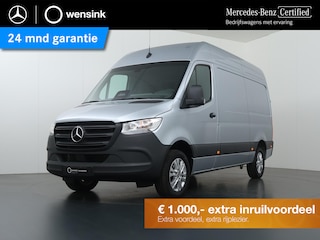 Mercedes-Benz Sprinter 317 CDI L2 H2 Pro | Verwarmde Chauffeursstoel | Bijrijdersbank | Spiegelpakket | Achteruitrijcamera | Airco | Cruisecontrol | Dodehoekassistent | 3500kg AHW | Certified |