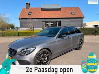 Mercedes-Benz C-klasse Estate 400 4-MATIC 43-AMG BURMESTER NIGHT-PAKKET PANO 360" CAMERA LEER ABC UITLAAT SYSTEEM