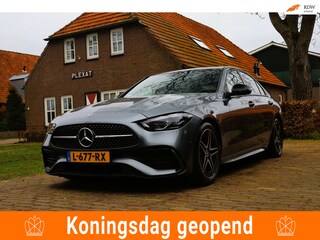 Mercedes-Benz C-klasse 180 AMG Line Aut. | Full led | Burmester | Lederen Dashboard | Stoelverwarming | DAB | Nette staat | NAP |
