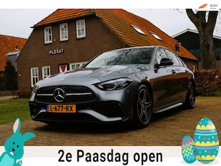 Mercedes-Benz C-klasse 180 AMG Line Aut. | Full led | Burmester | Lederen Dashboard | Stoelverwarming | DAB | Nette staat | NAP |