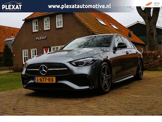 Mercedes-Benz C-klasse 180 AMG Line Aut. | Full led | Burmester | Lederen Dashboard | Stoelverwarming | DAB | Nette staat | NAP |