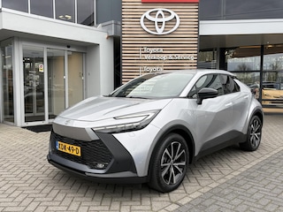 Toyota C-HR 1.8 HYBRID FIRST-EDITION STOEL/STUURVERW PARK-SENSOREN ELEK-ACHTERKLEP BLIND-SPOT AD-CRUISE APPLE/ANDROID DRAADLOOS-LADEN LM-VELGEN DAB+ CAMERA
