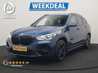 BMW X1 xDrive25e Sport Line PHEV 221pk Dealer O.H. | Trekhaak Afn. | Camera | Adaptive LED | Hifi Sound | Sportstoelen Verwarmd | Sfeerverlichting | Apple Carplay | Navigatie | DAB | Cruise Control | Plug In Hybrid |