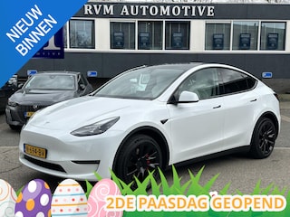 Tesla Model Y Long Range AWD 75 kWh BTW| SOH 89% | VAN €33.900,- NU VOOR SLECHTS €31.877,- Uw LENTEVOORDEEL €2.023,- |ORGINELE AFN. TREKHAAK TESLA| 20 INCH!|
