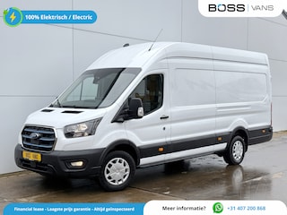 Ford Transit 184PK 68kWh L4H3 316km WLTP 96,2% (SOH) BEV Snelladen Carplay Climate control Laadkabel 360° camera Parkeersensoren voor achter Stoelverwarming