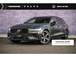 Volvo V60 2.0 T6 Plug-in hybrid AWD Ultra Dark | Panoramadak | Head Up Display | Donker Glas | Sportstoelen | Power Seats | Harman Kardon |