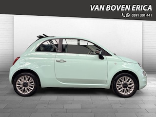 Fiat 500 1.2 Lounge Cabrio VERDE LATTEMENTA