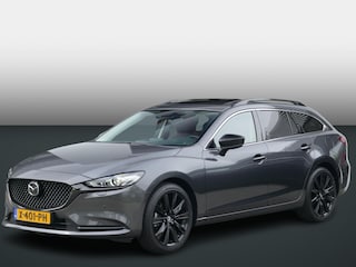 Mazda 6 Sportbreak 2.5 SkyActiv-G 194 Homura | AUTOMAAT | Rood Lederen Bekleding | Sunroof | Afneembare trekhaak | RIJKLAARPRIJS!
