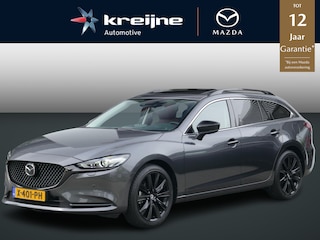 Mazda 6 Sportbreak 2.5 SkyActiv-G 194 Homura | AUTOMAAT | Rood Lederen Bekleding | Sunroof | Afneembare trekhaak | RIJKLAARPRIJS!