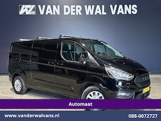 Ford Transit Custom 2.0 TDCI 130pk Automaat L2H1 Euro6 Airco | Camera | Navigatie | Apple Carplay | LED | Cruisecontrol LM velgen, Stoelverwarming, Verwarmde voorruit, Trekhaak, Parkeersensoren, Dakdragers, Bijrijdersbank
