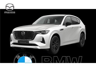 Mazda CX-60 e-Skyactiv PHEV Homura Business Edition | 12,3-inch TFT-kleurendisplay met bediening via centrale HMI Commander, touchscreen (voor Apple CarPlay / Android Auto™) of voice control | 12,3-inch digitale meterset | 20-inch lichtmetalen velgen, Black