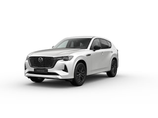 Mazda CX-60 e-Skyactiv PHEV Homura Business Edition | 12,3-inch TFT-kleurendisplay met bediening via centrale HMI Commander, touchscreen (voor Apple CarPlay / Android Auto™) of voice control | 12,3-inch digitale meterset | 20-inch lichtmetalen velgen, Black