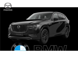 Mazda CX-60 e-Skyactiv PHEV Homura Business Edition | 12,3-inch TFT-kleurendisplay met bediening via centrale HMI Commander, touchscreen (voor Apple CarPlay / Android Auto™) of voice control | 12,3-inch digitale meterset | 20-inch lichtmetalen velgen, Black