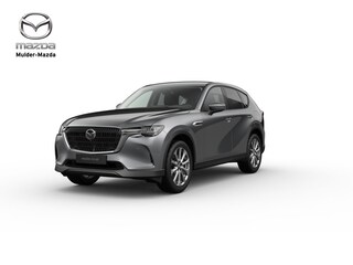 Mazda CX-60 e-Skyactiv PHEV Exclusive-Line Business Edition | 12,3-inch TFT-kleurendisplay met bediening via centrale HMI Commander, touchscreen (voor Apple CarPlay / Android Auto™) of voice control | 12,3-inch digitale meterset | 20-inch lichtmetalen velgen, Silver