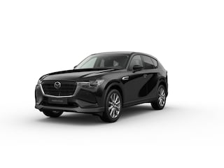 Mazda CX-60 e-Skyactiv PHEV Exclusive-Line Business Edition | 12,3-inch TFT-kleurendisplay met bediening via centrale HMI Commander, touchscreen (voor Apple CarPlay / Android Auto™) of voice control | 12,3-inch digitale meterset | 20-inch lichtmetalen velgen, Silver