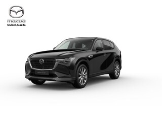 Mazda CX-60 e-Skyactiv PHEV Exclusive-Line Business Edition | 12,3-inch TFT-kleurendisplay met bediening via centrale HMI Commander, touchscreen (voor Apple CarPlay / Android Auto™) of voice control | 12,3-inch digitale meterset | 20-inch lichtmetalen velgen, Silver
