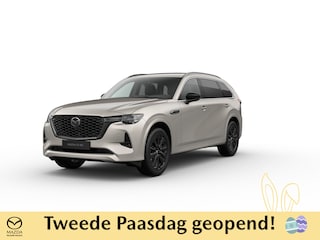 Mazda CX-80 e-Skyactiv PHEV Homura Plus | 12,3-inch TFT-kleurendisplay met bediening via centrale HMI Commander, touchscreen (voor Apple CarPlay / Android Auto™) of voice control | 12,3-inch digitale meterset | 20-inch lichtmetalen velgen, Black