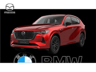 Mazda CX-60 e-Skyactiv PHEV Homura Business Edition - Tan Nappa Leder | 12,3-inch TFT-kleurendisplay met bediening via centrale HMI Commander, touchscreen (voor Apple CarPlay / Android Auto™) of voice control | 12,3-inch digitale meterset | 20-inch lichtmetalen velgen, Black