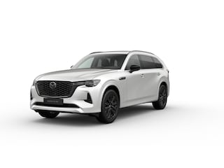 Mazda CX-80 e-Skyactiv PHEV Homura Plus | 12,3-inch TFT-kleurendisplay met bediening via centrale HMI Commander, touchscreen (voor Apple CarPlay / Android Auto™) of voice control | 12,3-inch digitale meterset | 20-inch lichtmetalen velgen, Black