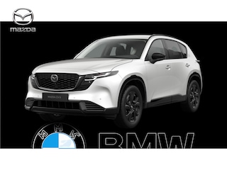 Mazda CX-5 e-Skyactiv G 141 Homura - Zwart lederen interieur & Panoramic Pack | 19-inch lichtmetalen velgen, Black | Alarmsysteem | Automatisch dimmende binnenspiegel met randloos design