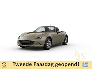 Mazda MX-5 SKYACTIV-G 132 Exclusive-Line | 16-inch lichtmetalen velgen in Bright Dark (Skyactiv-G 132) | 17-inch lichtmetalen velgen in Machining (Skyactiv-G 184) | 8-inch LCD-touchscreen kleurendisplay