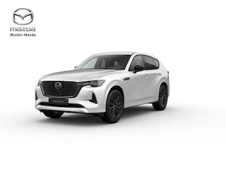Mazda CX-60 e-Skyactiv PHEV Homura Business Edition | 12,3-inch TFT-kleurendisplay met bediening via centrale HMI Commander, touchscreen (voor Apple CarPlay / Android Auto™) of voice control | 12,3-inch digitale meterset | 20-inch lichtmetalen velgen, Black
