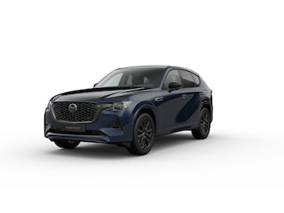 Mazda CX-60 e-Skyactiv PHEV Homura Business Edition - Tan Nappa Leder | 12,3-inch TFT-kleurendisplay met bediening via centrale HMI Commander, touchscreen (voor Apple CarPlay / Android Auto™) of voice control | 12,3-inch digitale meterset | 20-inch lichtmetalen velgen, Black