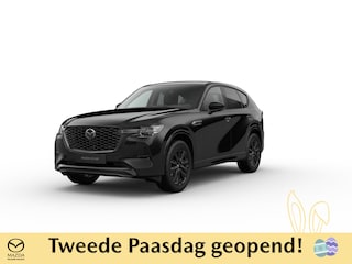 Mazda CX-60 e-Skyactiv PHEV Homura Business Edition | 12,3-inch TFT-kleurendisplay met bediening via centrale HMI Commander, touchscreen (voor Apple CarPlay / Android Auto™) of voice control | 12,3-inch digitale meterset | 20-inch lichtmetalen velgen, Black