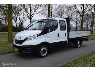 Iveco Daily 35S16D 3.0 160PK EURO-6 | Open Laadbak | 7-persoons Pick-UP | Dubbele Cabine