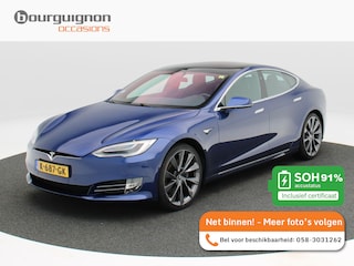 Tesla Model S Long Range 422 Pk | Panorama dak | Adaptive Cruise | Stoel Verwarming | Achterbank Verwarmd | Climatronic | Navigatie | Luchtvering | 19 Inch