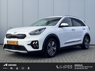 Kia Niro 1.6 GDi PHEV ExecutiveLine / 12 Maanden BOVAG Garantie / Schuif- & Kanteldak / Zwart Leder / Stoelverkoeling / Stoelverwarming Voor + Achter / Stuurverwarming / Navigatie / Achteruitrijcamera /
