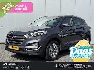 Hyundai Tucson 1.6 GDi Comfort / Led Koplampen / Lederen Bekleding / Navigatie / Stoelverwarming voor en achter + stuurverwarming / Trekhaak / 1400 KG trekgewicht / All-Season banden