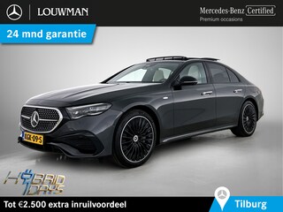 Mercedes-Benz E-klasse 300 e AMG Plug-In Hybride AMG Line | Night Pakket | Panorama Schuif-Kanteldak | MBUX Superscreen | Burmester®  | 20 Inch AMG Velgen. Inclusief 24 maanden MB Certified garantie voor Europa.