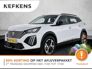 Peugeot 2008 SUV Allure Hybrid 145pk Automaat | Lage kilometerstand! | Navigatie | Camera v+a | Climate Control | Adaptieve Cruise Control | Parkeersensoren v+a | Keyless | Dodehoeksensor | Draadloze Apple Carplay / Android Auto | Digitaal instrumentenpaneel | DAB+ radio | Led koplampen | Donker getint glas | 17" lichtmetalen velgen |