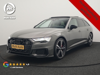Audi A6 Avant 55 TFSI e Quattro S Line Competition PHEV 367pk | Trekhaak Af Fabriek | Panodak | Adaptive Cruise | 360 Camera | Matrix LED | Bang & Olufsen Sound | Lederen Comfortstoelen Memory & Massage & Ventilatie | Keyless | Stuur Verwarmd | Plug In Hybrid |