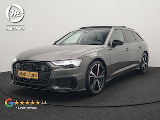 Audi A6 Avant 55 TFSI e Quattro S Line Competition PHEV 367pk | Trekhaak Af Fabriek | Panodak | Adaptive Cruise | 360 Camera | Matrix LED | Bang & Olufsen Sound | Lederen Comfortstoelen Memory & Massage & Ventilatie | Keyless | Stuur Verwarmd | Plug In Hybrid |