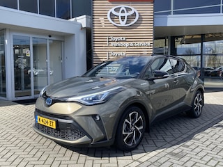 Toyota C-HR 1.8 HYBRID EXECUTIVE BI-TONE STOELVERW PARK-SENSOREN BLIND-SPOT JBL-AUDIO AD-CRUISE KEYLESS DAB+ LMV CAMERA