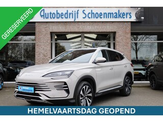 BYD Seal U 1.5 DM-i FWD Boost ZWART-LEER CARPLAY PANO 360-CAMERA STOELVENTILATIE STUUR/STOELVERW. HUD ADAPTIVE-CRUISE CLIMA NAVI 2XPDC 19''LMV ENZ ENZ!