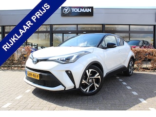 Toyota C-HR 1.8 Hybrid Style Bi-Tone 2e Paasdag open van 10:00 - 15:00 | Rijklaar | Parelmoer | Stoel-/stuurverw. | Blind Spot | LED | Apple/Android | Keyless | Parkeersens. v+a