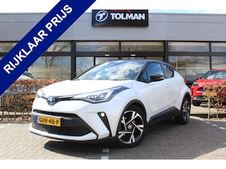Toyota C-HR 1.8 Hybrid Style Bi-Tone 2e Paasdag open van 10:00 - 15:00 | Rijklaar | Parelmoer | Stoel-/stuurverw. | Blind Spot | LED | Apple/Android | Keyless | Parkeersens. v+a