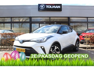 Toyota C-HR 1.8 Hybrid Style Bi-Tone 2e Paasdag open van 10:00 - 15:00 | Rijklaar | Parelmoer | Stoel-/stuurverw. | Blind Spot | LED | Apple/Android | Keyless | Parkeersens. v+a
