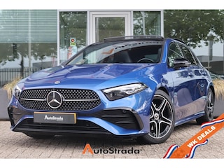 Mercedes-Benz A 180 AMG-Line 136pk | Cruise | Climate | Navigatie | 360 Camera | Panoramadak | Memory | Keyless