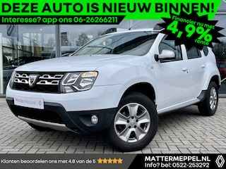 Dacia Duster TCe 125 4x2 Prestige | Leer | Stoelverwarming | Achteruitrijcamera | 1e eigenaar | 1500KG Trekgewicht | Navigatie | Airco | Parkeersensoren | NL Auto
