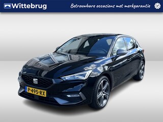 Seat Leon 1.5 eTSI FR Business Intense / AUTOMAAT/ 18" LMV/ ACC/ STUUR+STOELVERWARMING/ PARK.SENSOREN V+A/ CAMERA/ FULL LINK/ DODEHOEK/ KEYLESS/ VIRTUAL COCKPIT/ RIJ-MODI/ NAVI/ DAB/ CLIMA/ LED