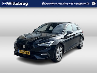 Seat Leon 1.5 eTSI FR Business Intense / AUTOMAAT/ 18" LMV/ ACC/ STUUR+STOELVERWARMING/ PARK.SENSOREN V+A/ CAMERA/ FULL LINK/ DODEHOEK/ KEYLESS/ VIRTUAL COCKPIT/ RIJ-MODI/ NAVI/ DAB/ CLIMA/ LED