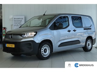 Citroën Berlingo 136 Flex Crewcab L2 50 kWh | Cruise Control | 5-Zits | Sensoren | Navigatie | Carplay | Airco